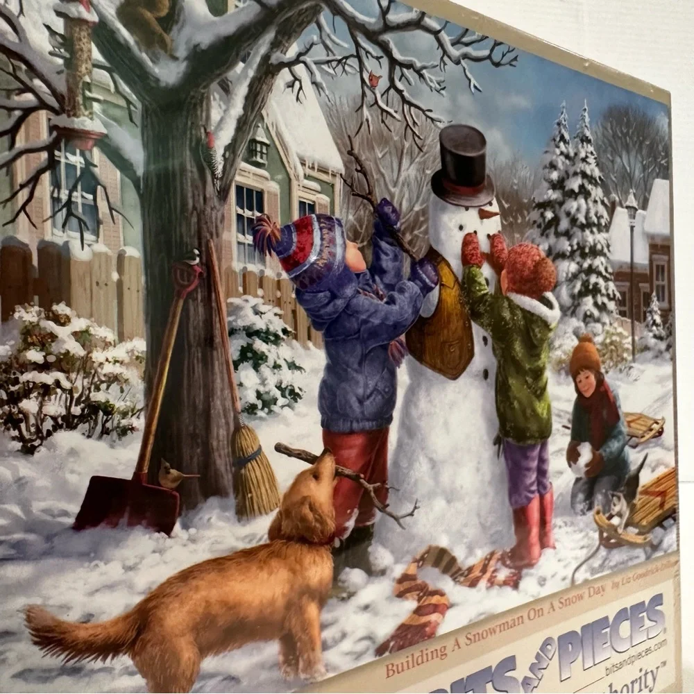 Bits and Pieces Snowman 500‎ Piece Jigsaw Puzzles Liz Goodrick Dillon 18
